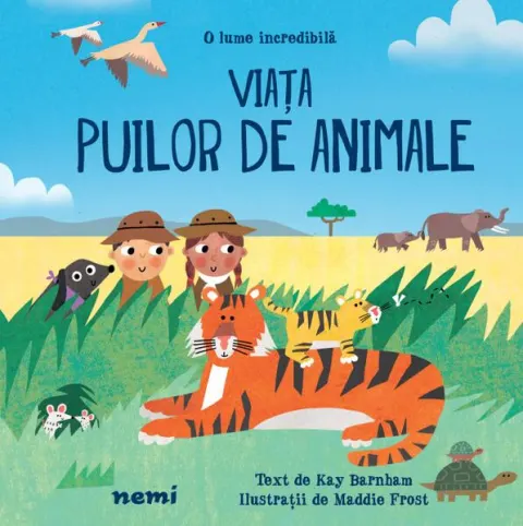 Coperta cărții Viața puilor de animale