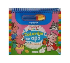 Coperta cărții Descoperă culorile! Cei trei purceluși