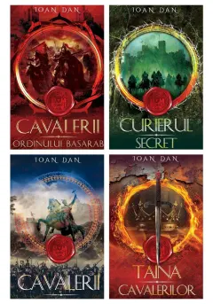 Coperta cărții Seria Cavalerii de Ioan Dan. Set 4 carti