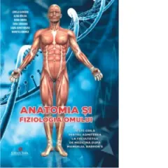 Coperta cărții Anatomia si fiziologia omului. Teste grila pentru admiterea la facultatile de medicina dupa manualul Barrons