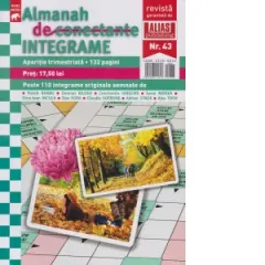 Coperta cărții Almanah de conectante. Integrame. Nr. 43