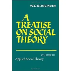 Coperta cărții A treatise on social theory