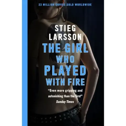 Coperta cărții The Girl Who Played With Fire : A Dragon Tattoo story