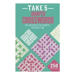 Coperta cărții Take 5 bumper crosswords