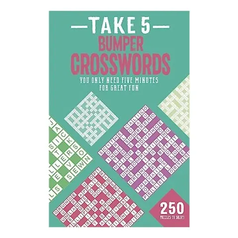 Coperta cărții Take 5 bumper crosswords
