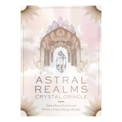 Coperta cărții Astral realms crystal oracle.