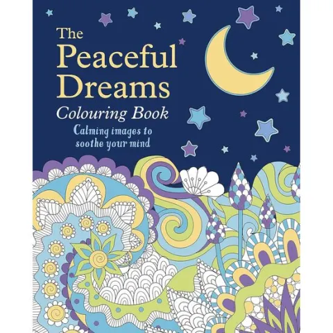 Coperta cărții The Peaceful Dreams Colouring Book