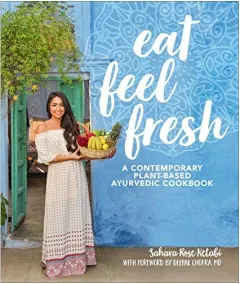 Coperta cărții Eat feel fresh, Sahara Rose Ketabi