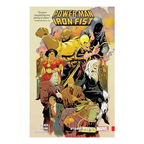 Coperta cărții Power Man and Iron Fist, David F. Walker