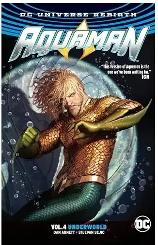 Coperta cărții Aquaman, Dan Abnett