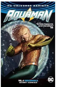 Coperta cărții Aquaman, Dan Abnett