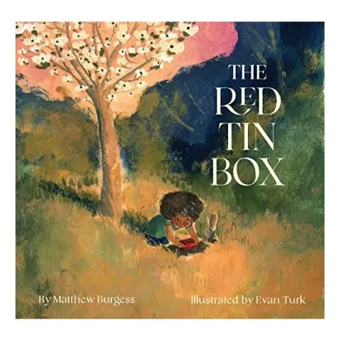 Coperta cărții Red Tin Box, Matthew Burgess, Evan Turk