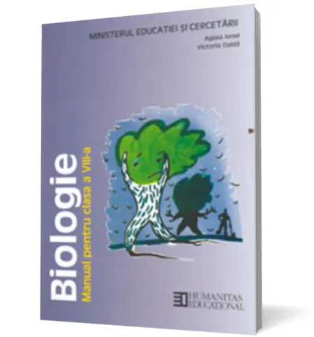 Coperta cărții Biologie. Manual pentru clasa a VIII-a