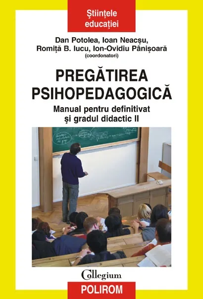Coperta cărții Pregătirea psihopedagogică. Manual pentru definitivat și gradul didactic II
