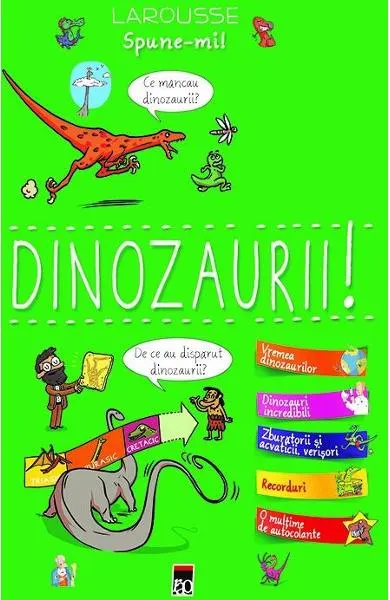 Coperta cărții Spune-mi despre dinozauri!