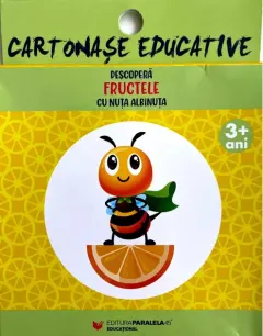 Coperta cărții Descoperă fructele cu Nuța Albinuța