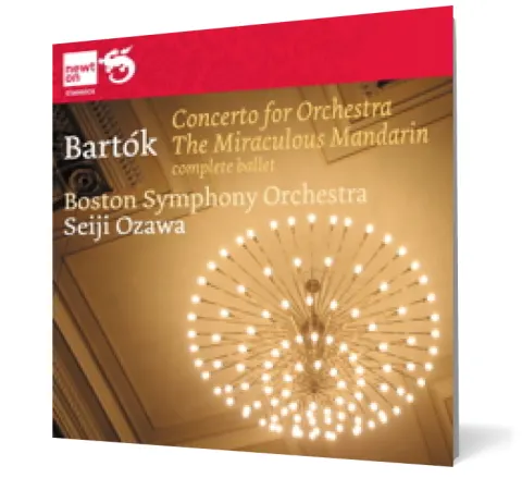 Coperta cărții Bartók - Concerto for Orchestra, The Miraculous Mandarin – complete ballet