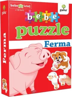 Coperta cărții Bebe Puzzle. Ferma