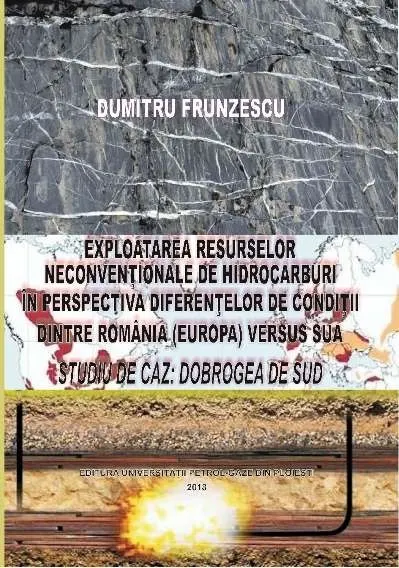 Coperta cărții Exploatarea resurselor neconventionale de hidrocarburi