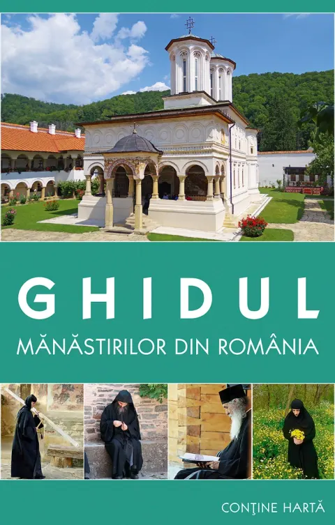 Coperta cărții Ghidul mănăstirilor din România