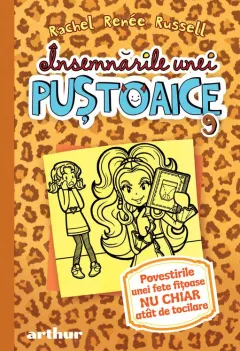 Coperta cărții Însemnările unei puștoaice 9. Povestirile unei fete fițoase nu chiar atât de tocilare