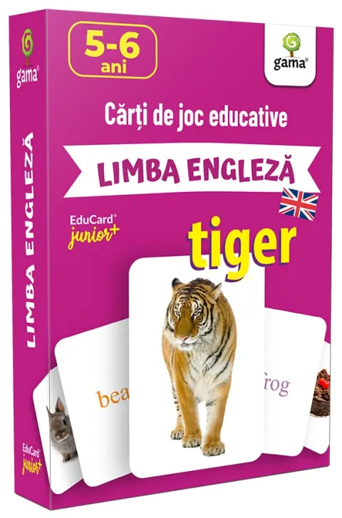 Coperta cărții Limba engleză. Cărți de joc educative