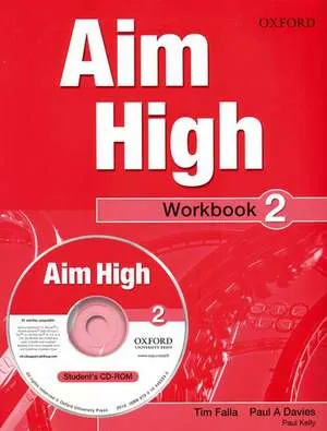 Coperta cărții Aim High 2 Workbook & CD-ROM- REDUCERE 40%