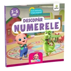 Coperta cărții Descopar numerele (3-5 ani)
