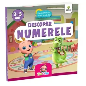 Coperta cărții Descopar numerele (3-5 ani)