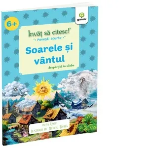 Coperta cărții Soarele si vantul. Invat sa citesc! Povesti scurte