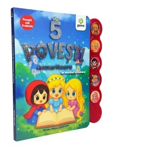 Coperta cărții 5 povesti& nemuritoare& de ascultat la culcare