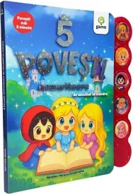 Coperta cărții 5 povesti& nemuritoare& de ascultat la culcare