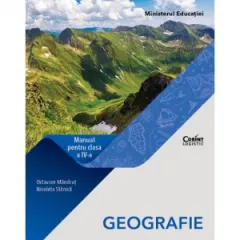 Coperta cărții Geografie. Manual pentru clasa a IV-a