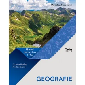 Coperta cărții Geografie. Manual pentru clasa a IV-a