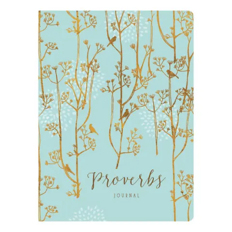 Coperta cărții Proverbs Printed Leatherluxe(tm) Journal