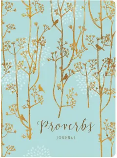 Coperta cărții Proverbs Printed Leatherluxe(tm) Journal