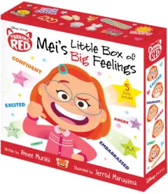 Coperta cărții Turning red: mei's little box of big feelings