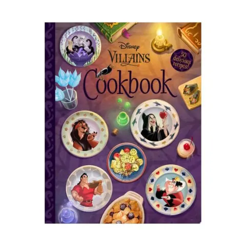 Coperta cărții Disney villains cookbook