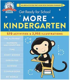 Coperta cărții Get Ready for School: More Kindergarten
