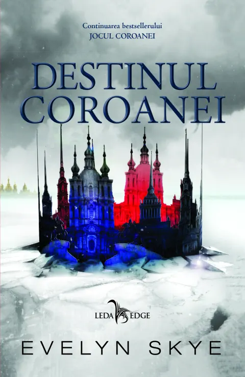 Coperta cărții Destinul coroanei ( al doilea volum al seriei Jocul Coroanei)