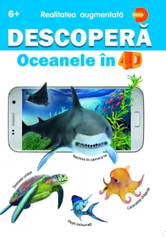 Coperta cărții Descopera oceanele in 4D