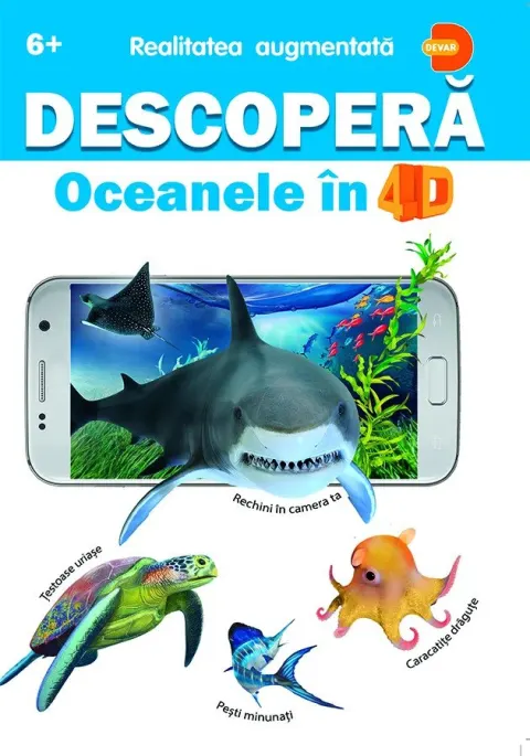 Coperta cărții Descopera oceanele in 4D