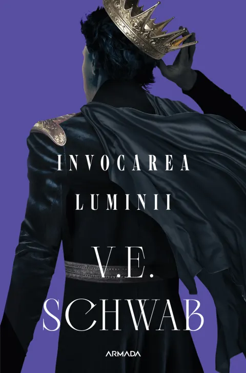 Coperta cărții Invocarea luminii. Seria Culorile Magiei Vol.3 - V. E. Schwab