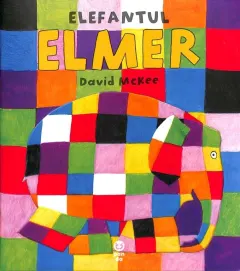 Coperta cărții Elefantul Elmer