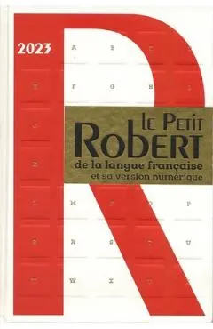 Coperta cărții Le Petit Robert 2023