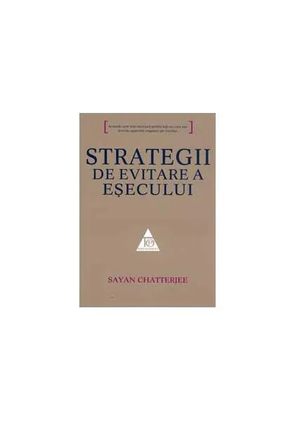 Coperta cărții Strategii de evitare a eșecului