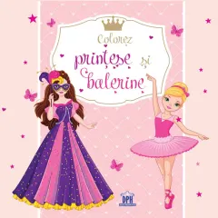Coperta cărții Colorez prințese și balerine