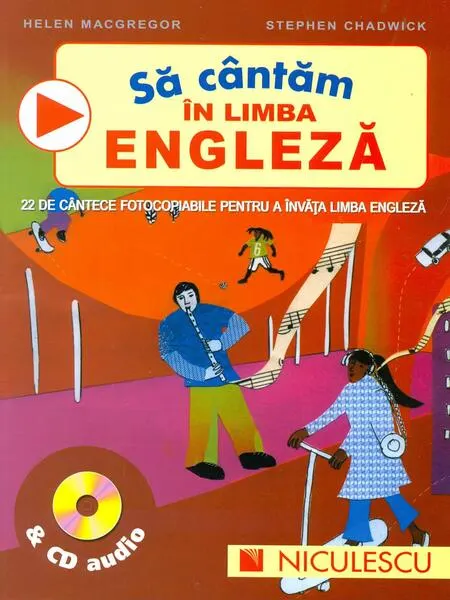 Coperta cărții Să cântăm în limba engleză & CD audio