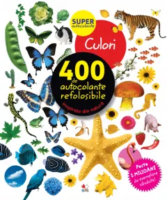 Coperta cărții Culori. 400 de autocolante refolosibile