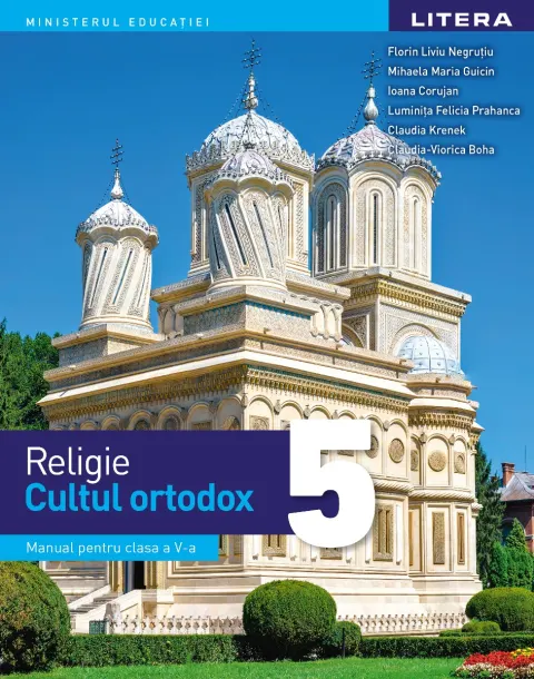 Coperta cărții Religie - Cultul ortodox. Manual. Clasa a V-a